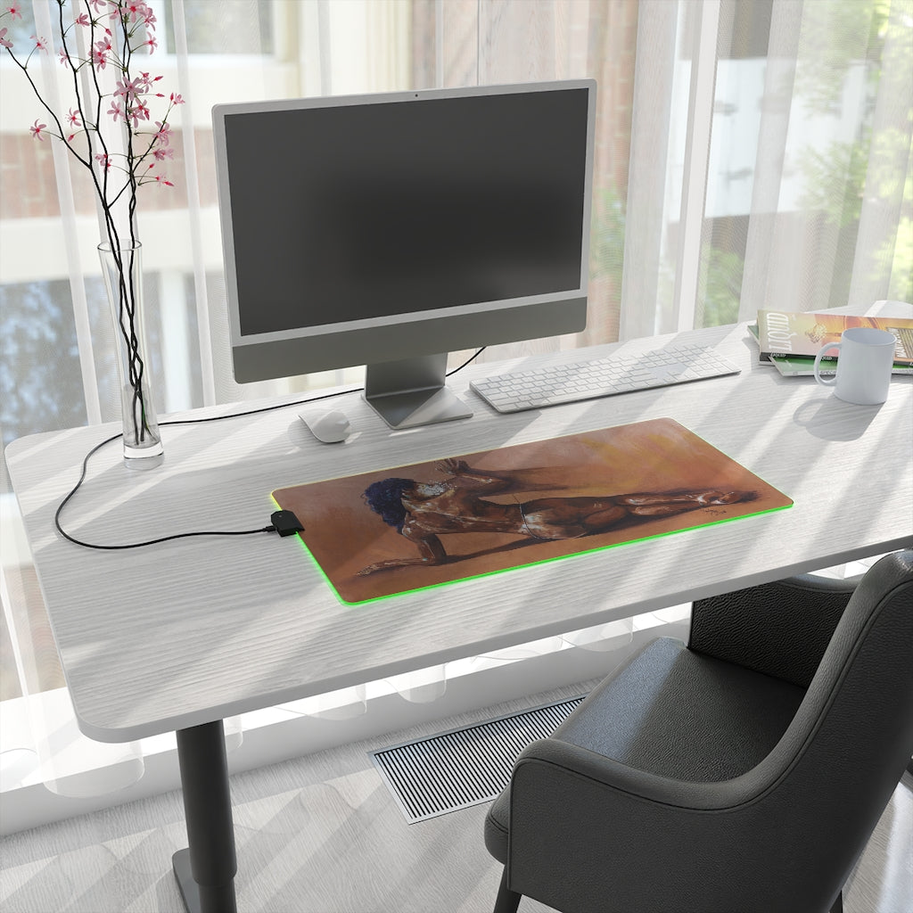 Naturally Nude II LED Gaming Mouse Pad