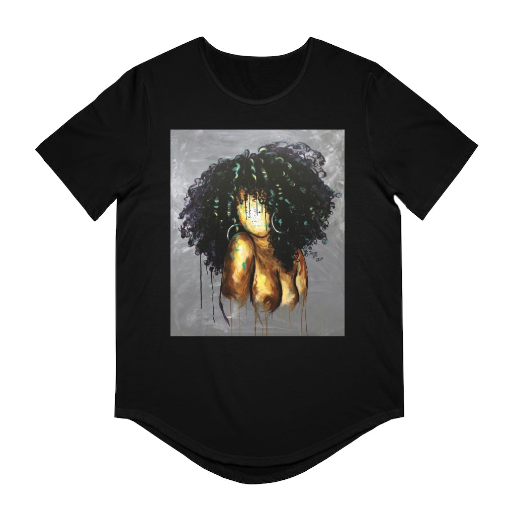 Naturally LXIII Men's Jersey Curved Hem Tee