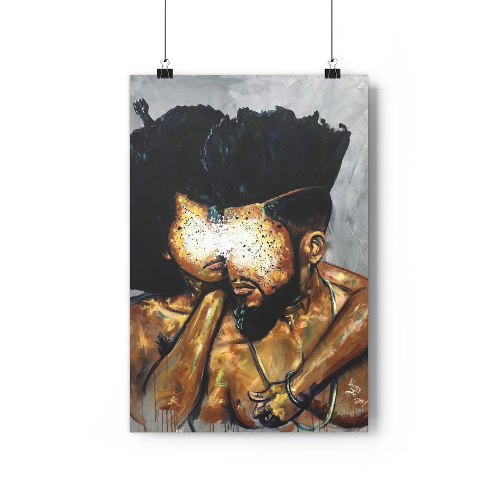 Naturally Black Love VI Giclée Art Print