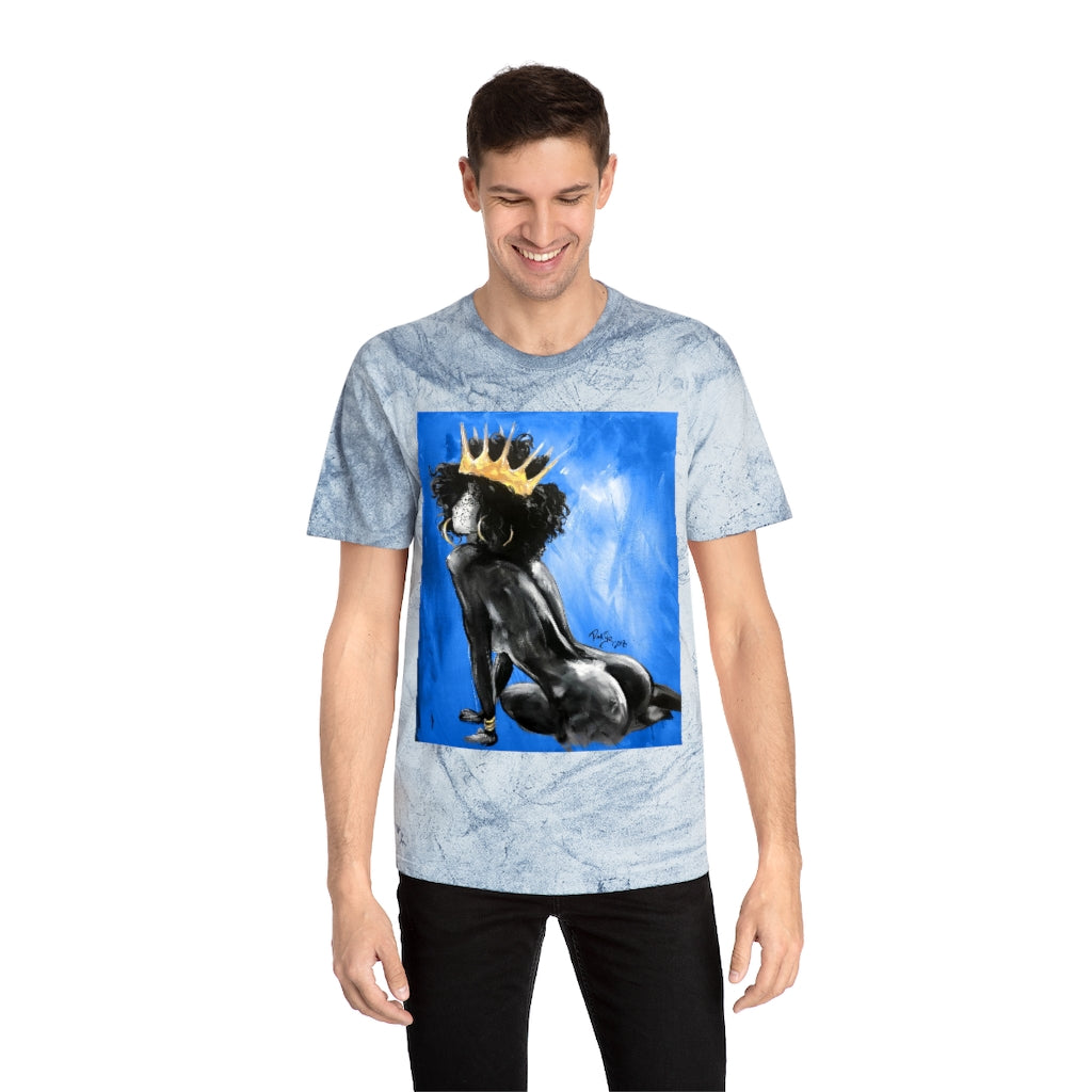 Naturally Queen VIII BLUE Unisex Color Blast T-Shirt