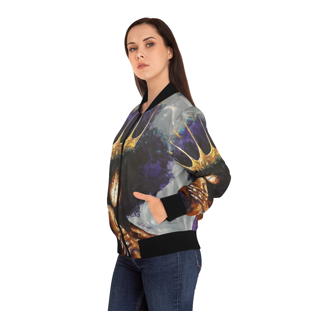 Naturally Queen XVIII Women's Bomber Jacket