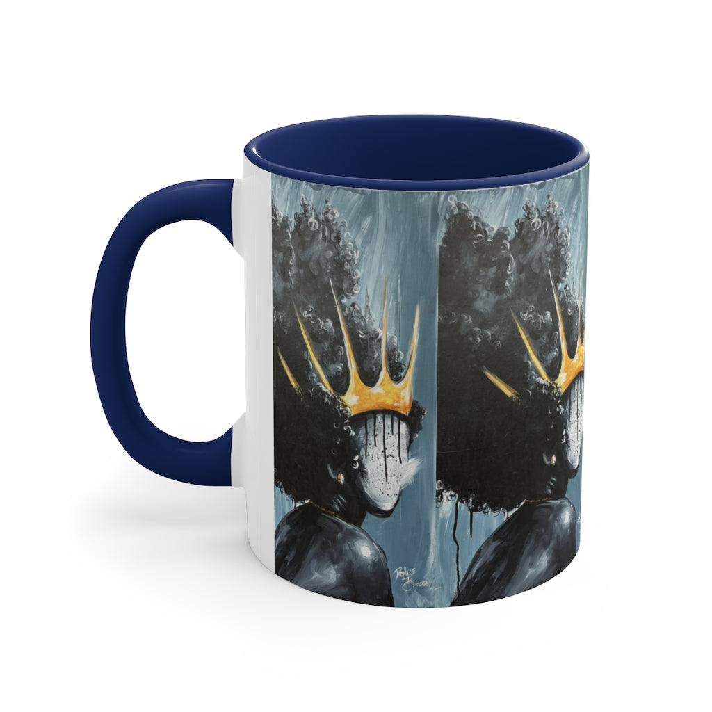 Naturally Queen XXV Accent Coffee Mug, 11oz