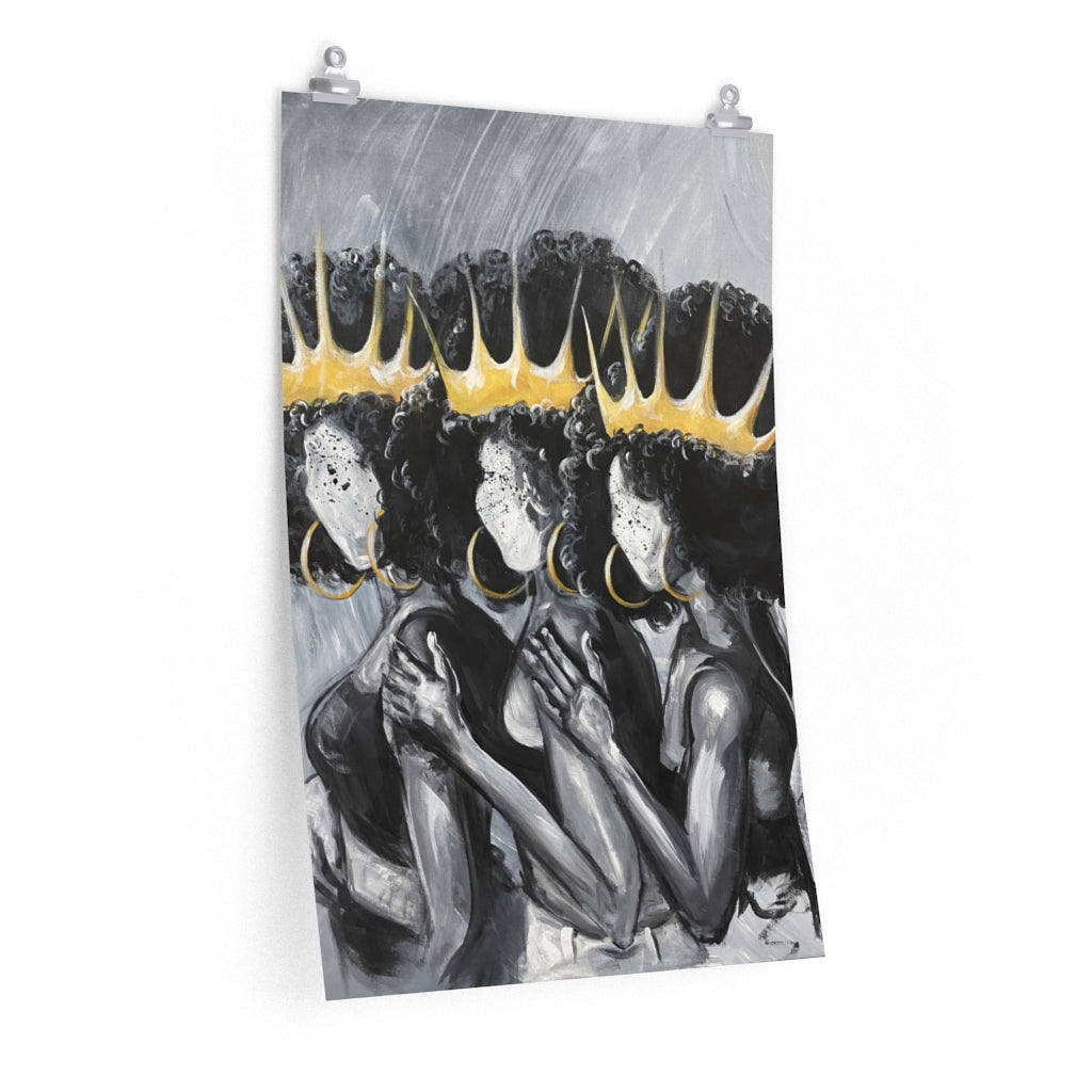 Naturally Queens III Premium Matte vertical posters