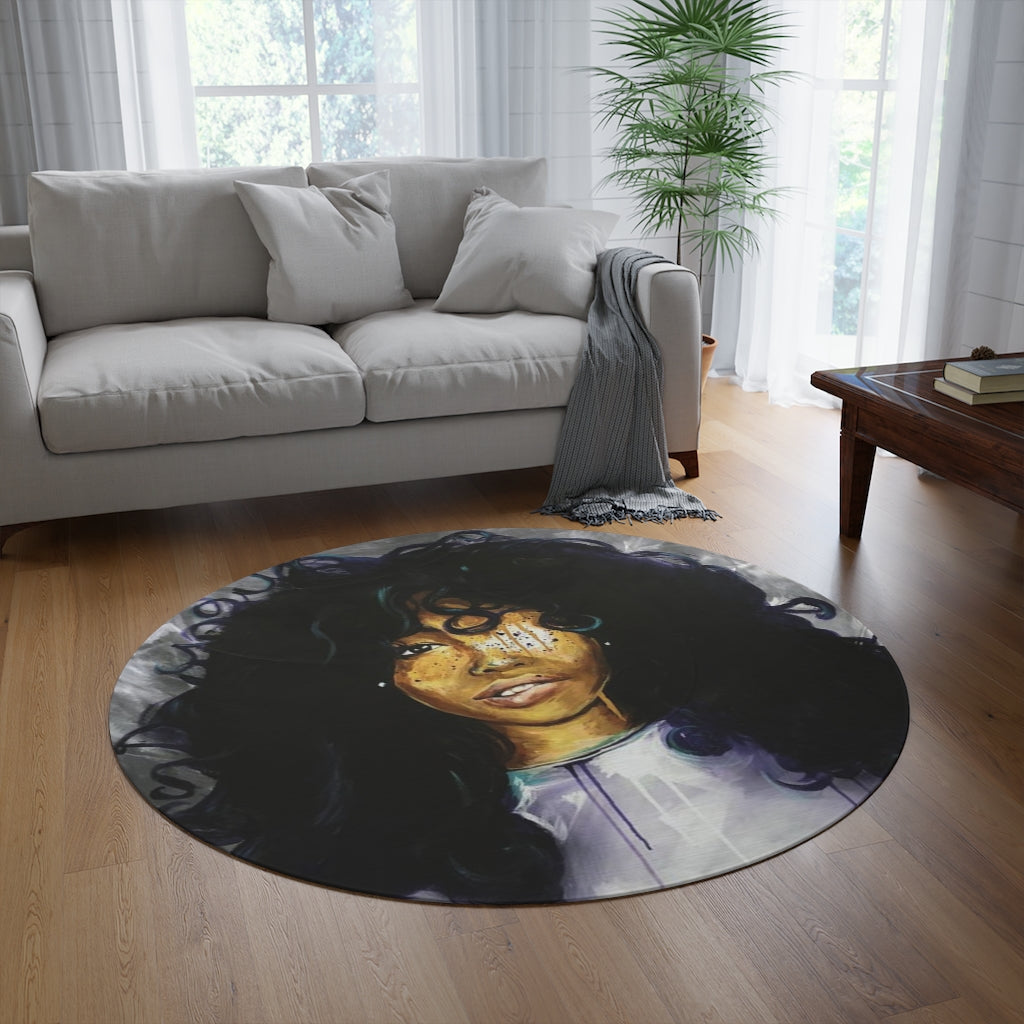 Naturally SZA Round Rug