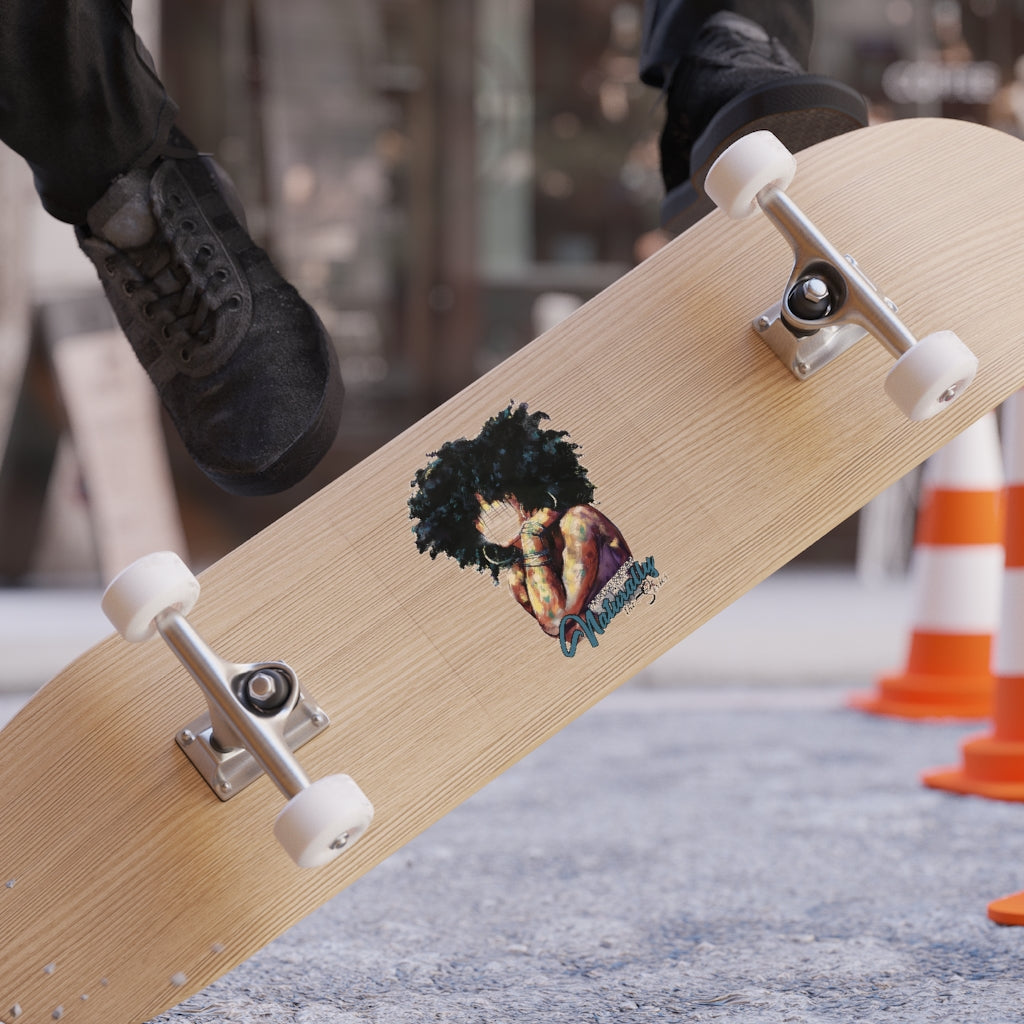 Naturally The Series Transparent Outdoor Stickers, Square