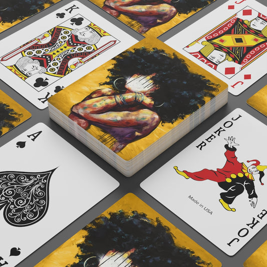 Naturally II GOLD Poker Cards
