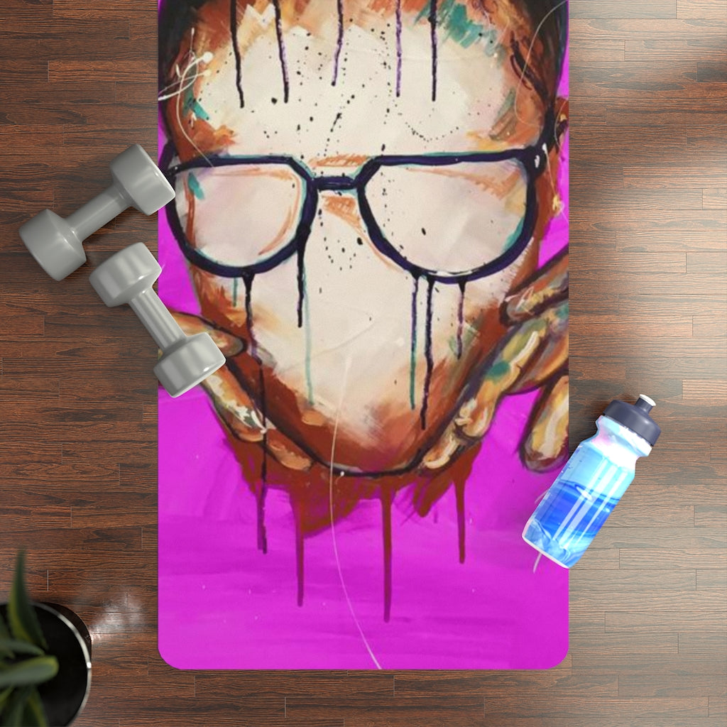 Naturally VIII PINK Rubber Yoga Mat