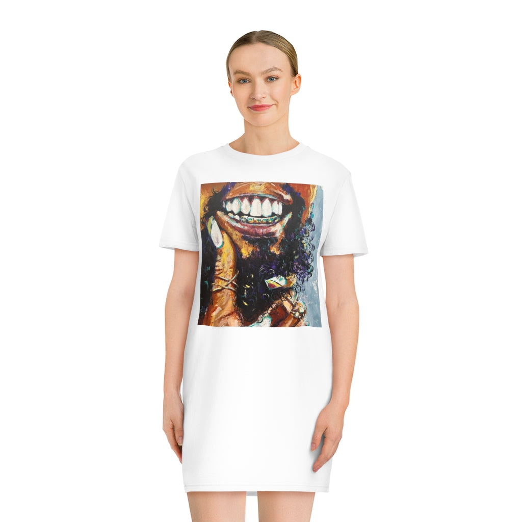 Naturally Black Love XI Spinner T-Shirt Dress
