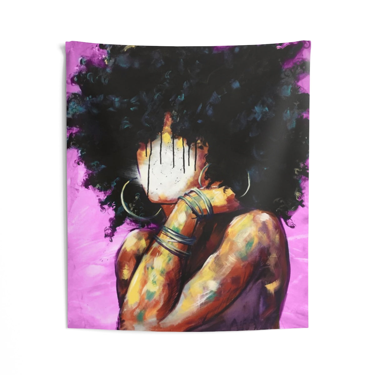Naturally II PINK Indoor Wall Tapestries