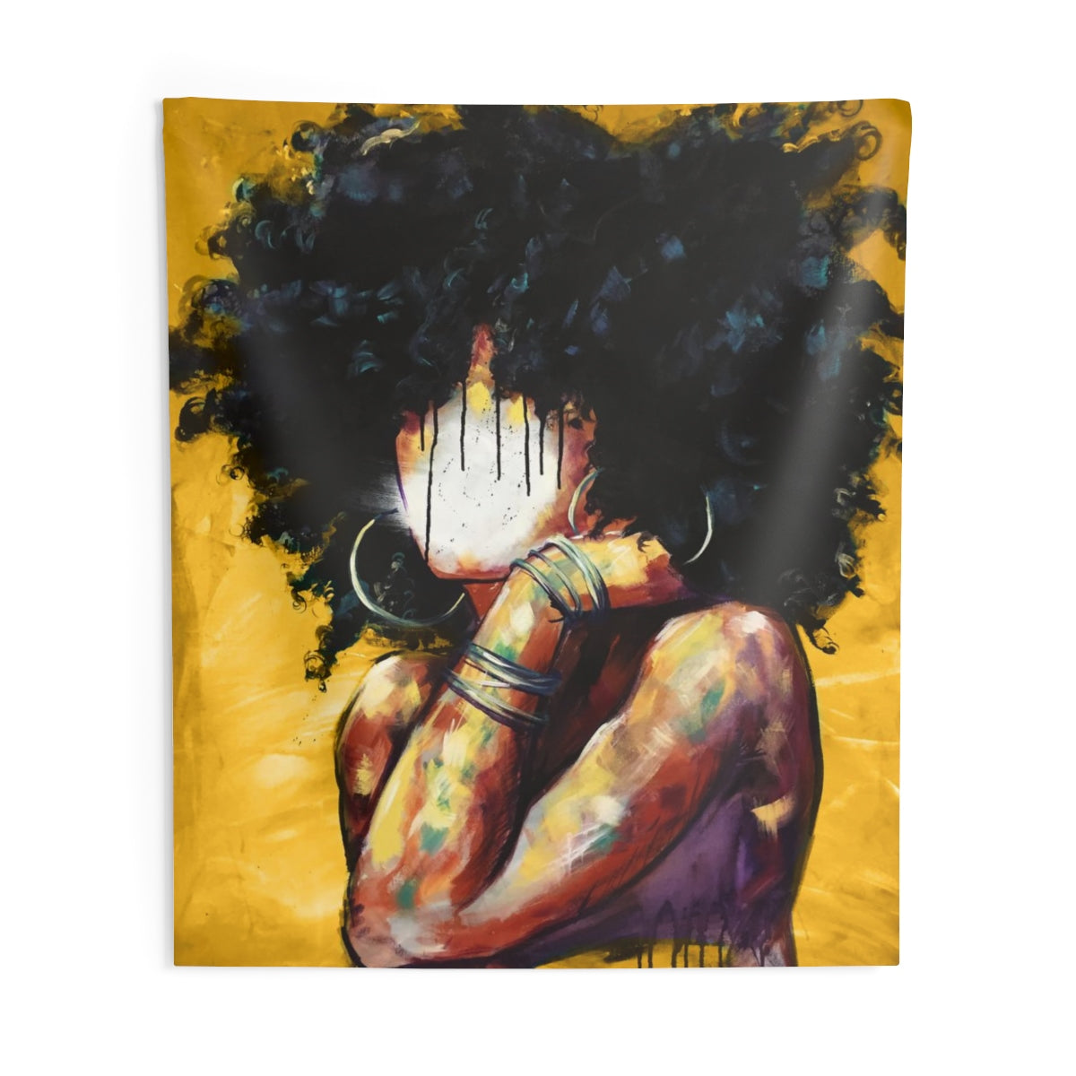 Naturally II GOLD Indoor Wall Tapestries