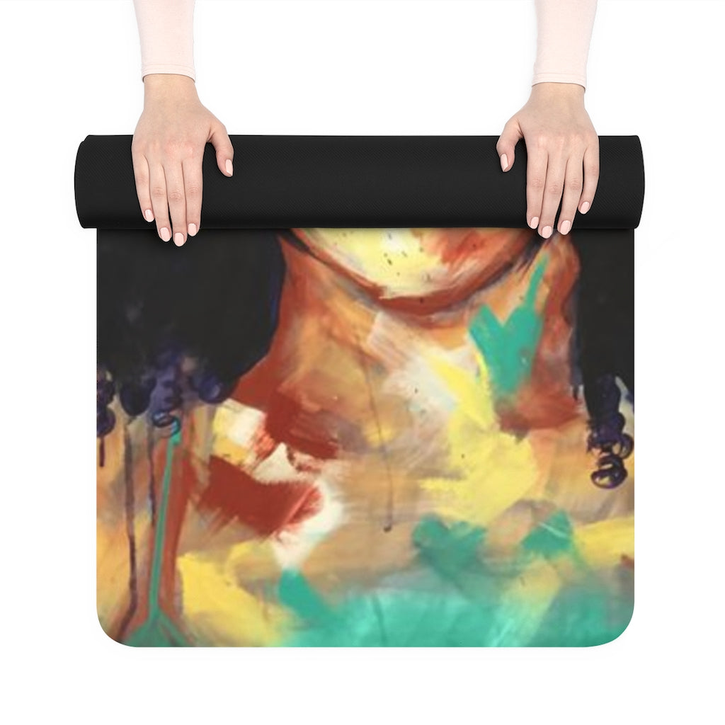 Naturally XVI GREEN Rubber Yoga Mat