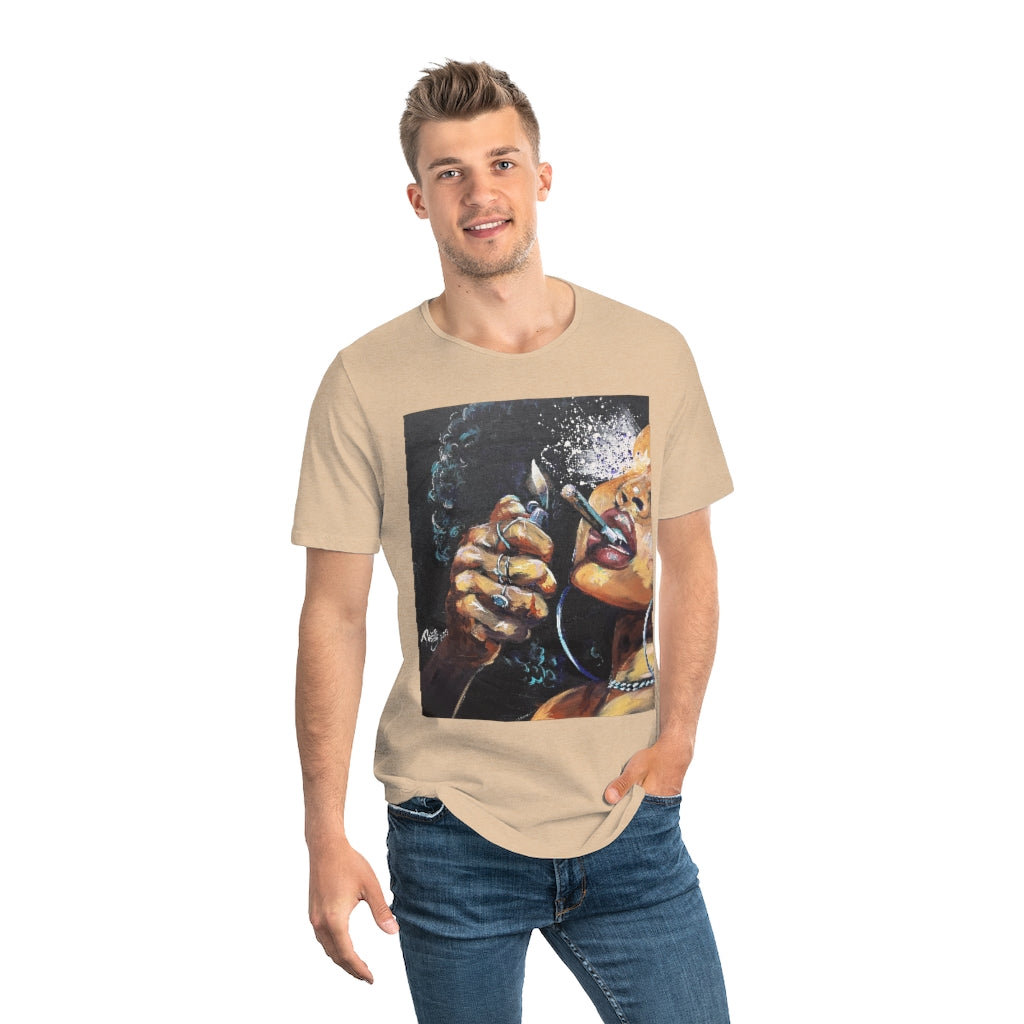 Naturally Dope III Men's Jersey Curved Hem Tee