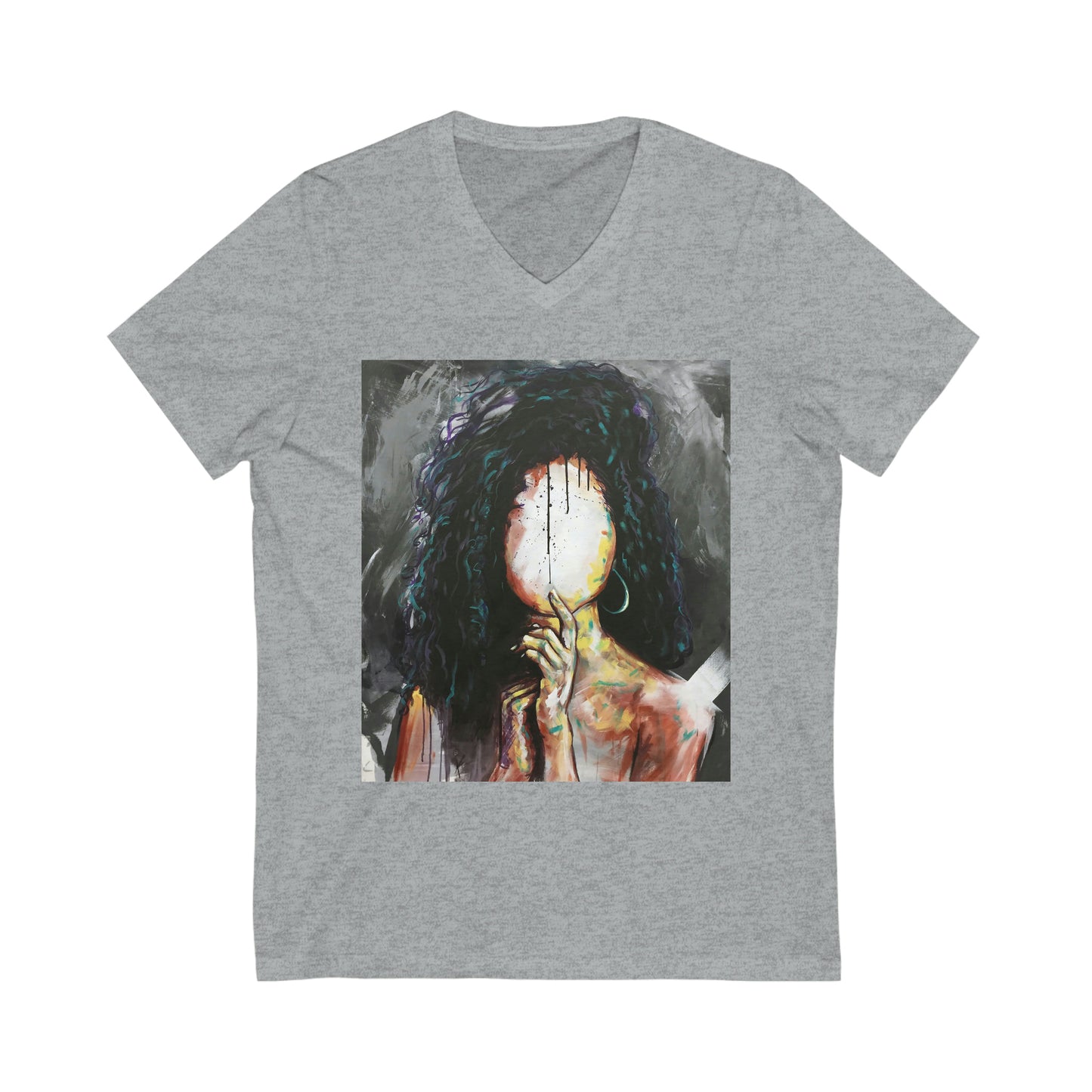 Naturally VI Unisex Jersey Short Sleeve V-Neck Tee