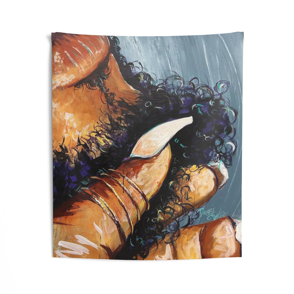 Naturally Black Love X Indoor Wall Tapestries