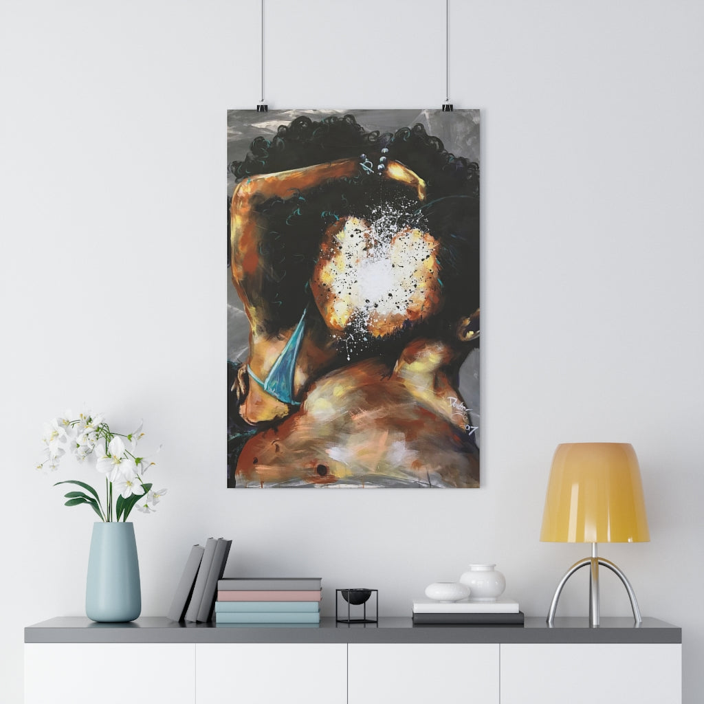 Naturally Black Love III Giclée Art Print