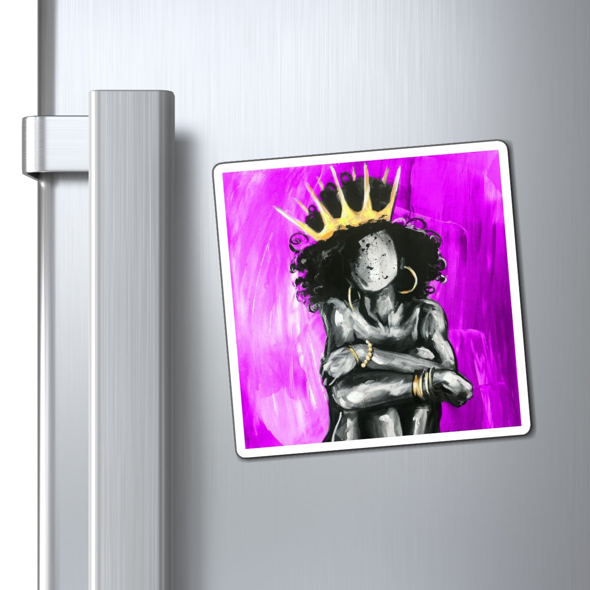 Naturally Queen IX PINK Magnets