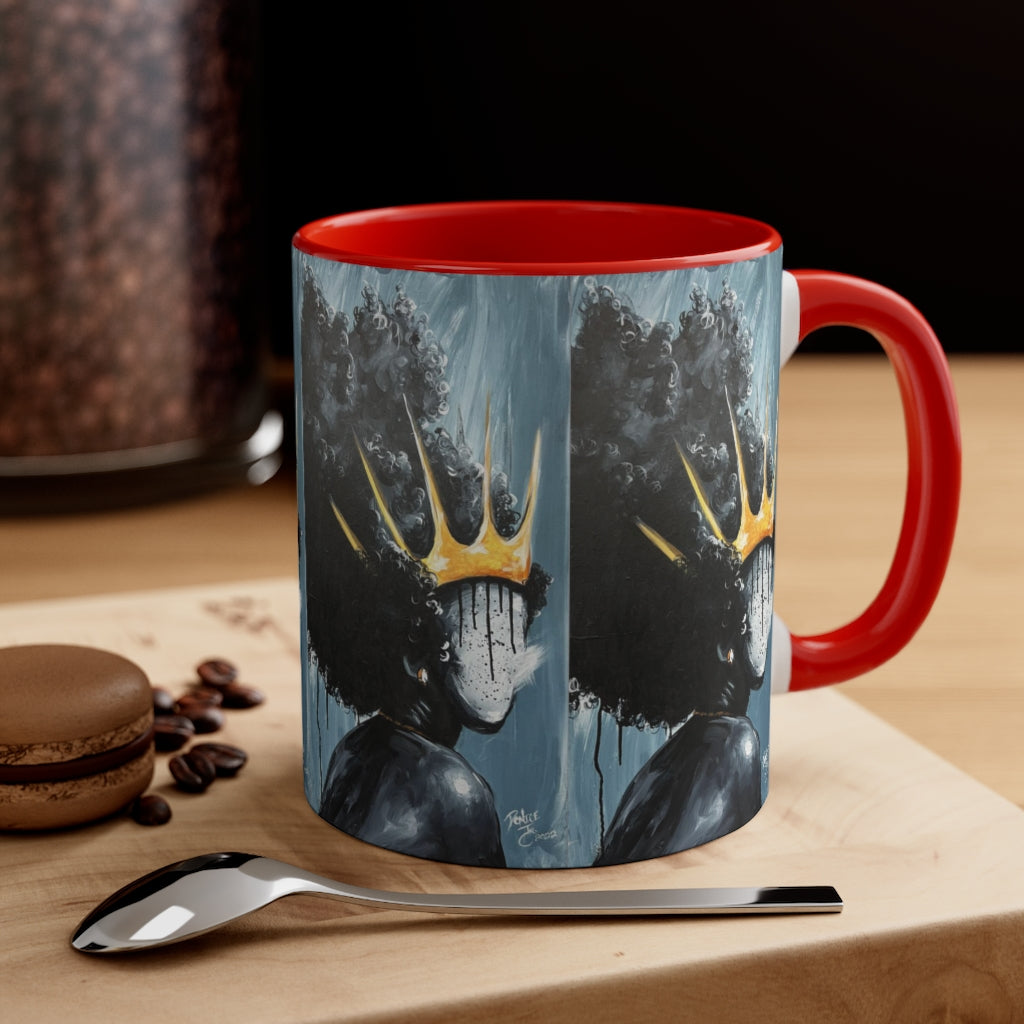 Naturally Queen XXV Accent Coffee Mug, 11oz