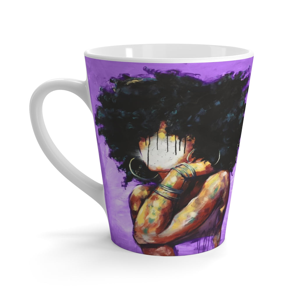 Naturally II PURPLE Latte Mug