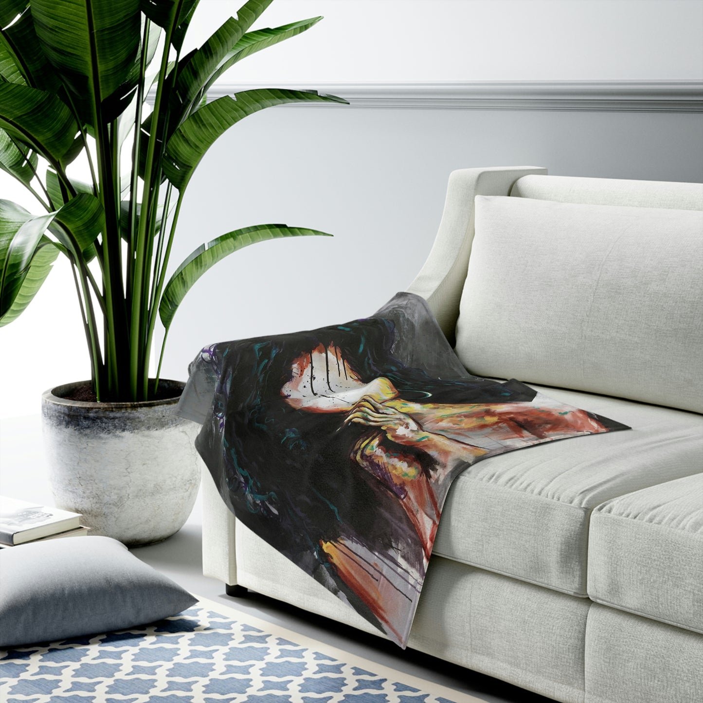 Naturally VI Velveteen Plush Blanket