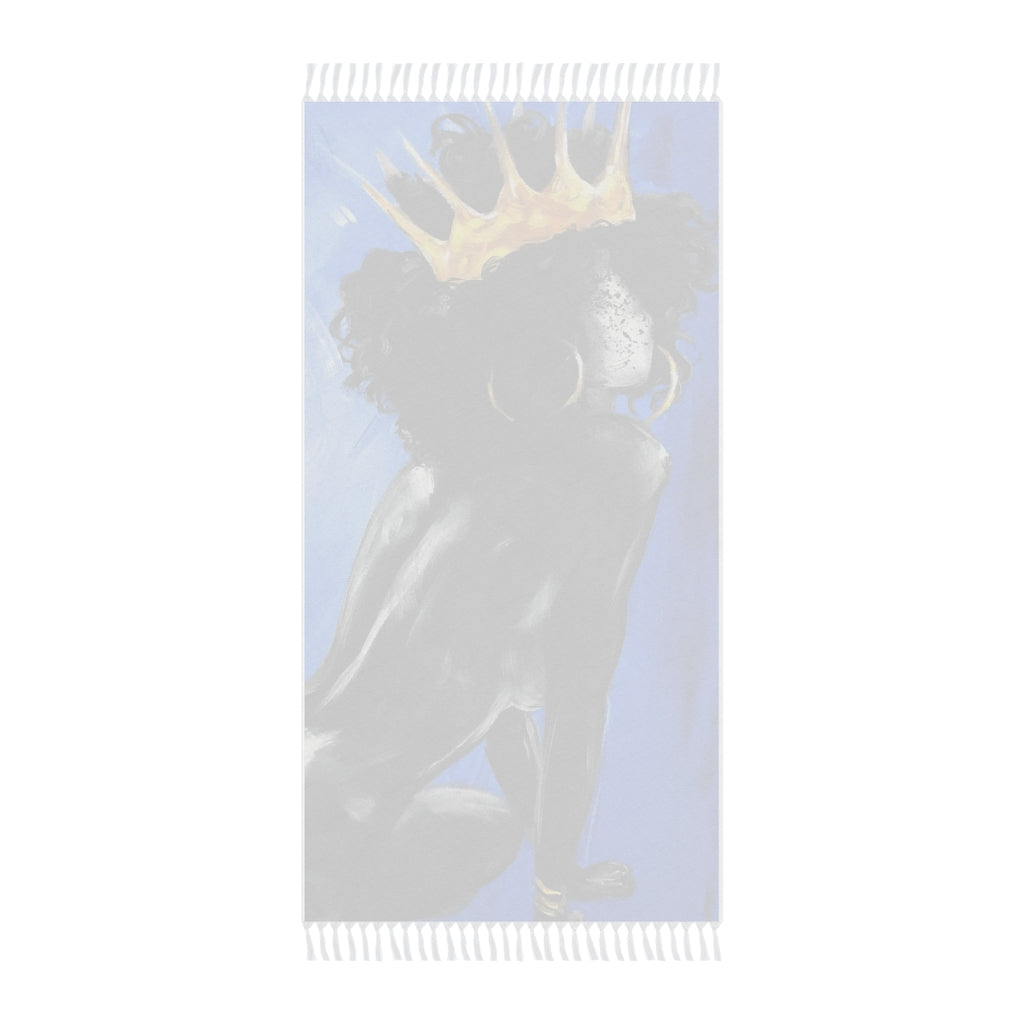 Naturally Queen VIII BLUE Boho Beach Cloth