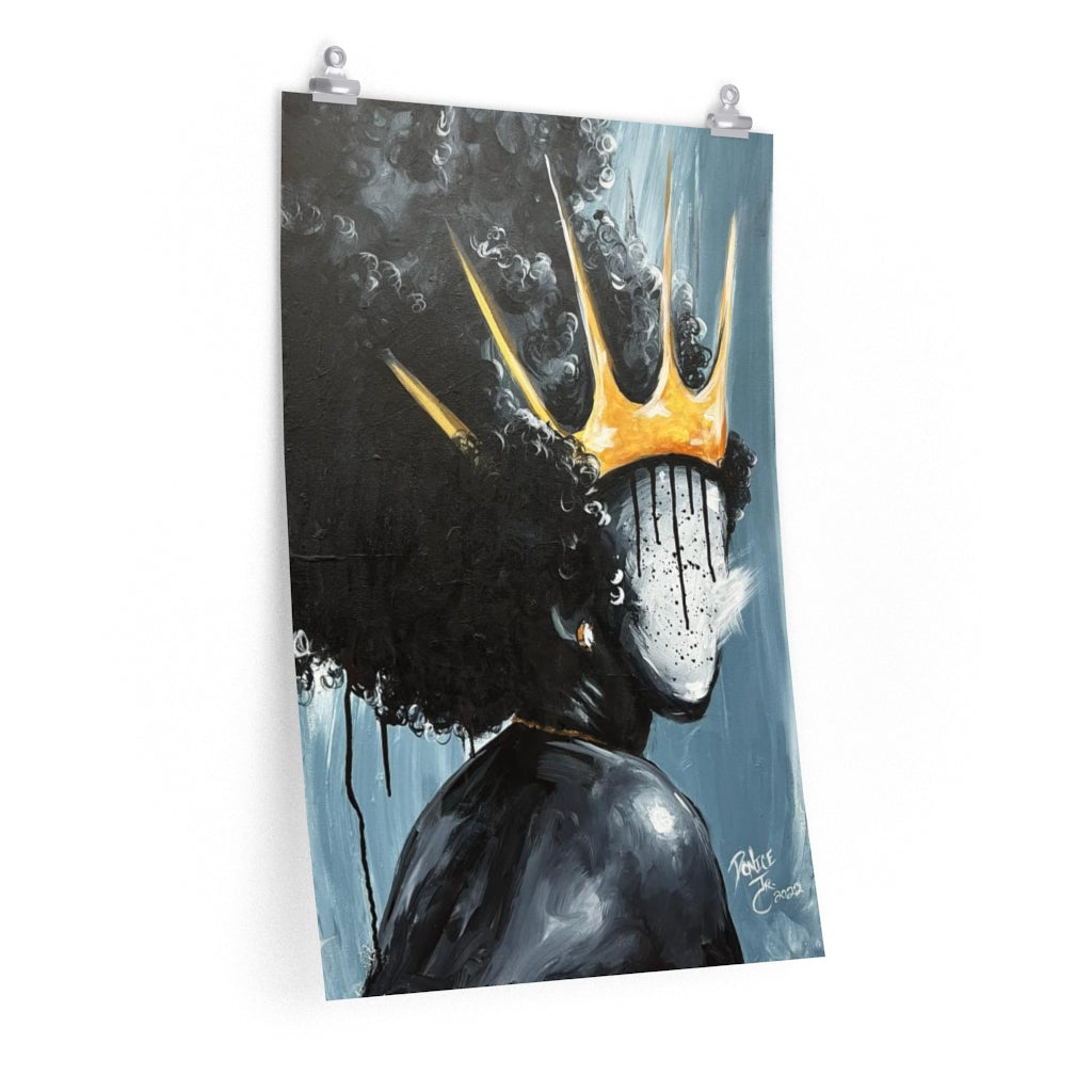 Naturally Queen XXV Premium Matte vertical posters