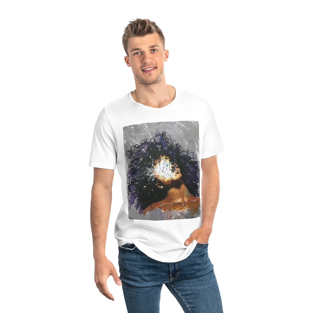 Naturally XXXVII Men's Jersey Curved Hem Tee