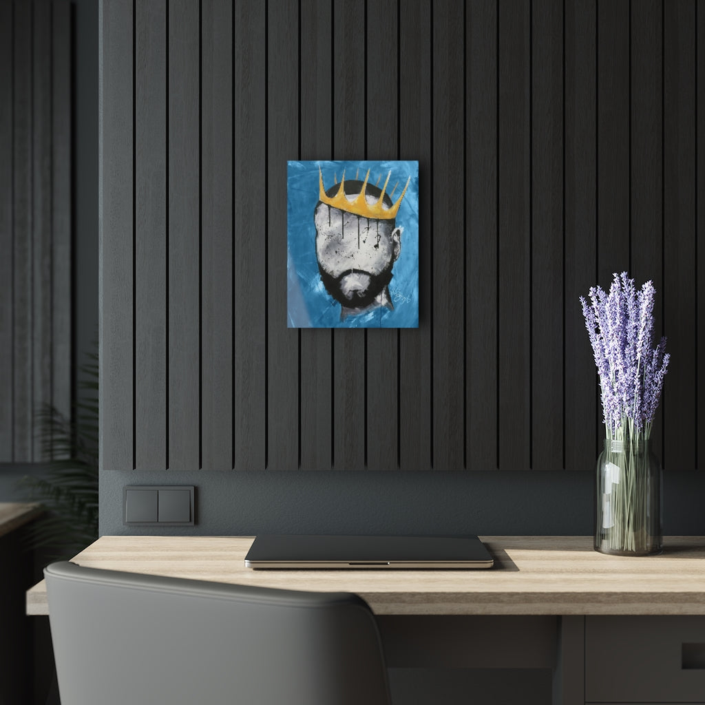 Naturally King Blue Acrylic Prints (French Cleat Hanging)