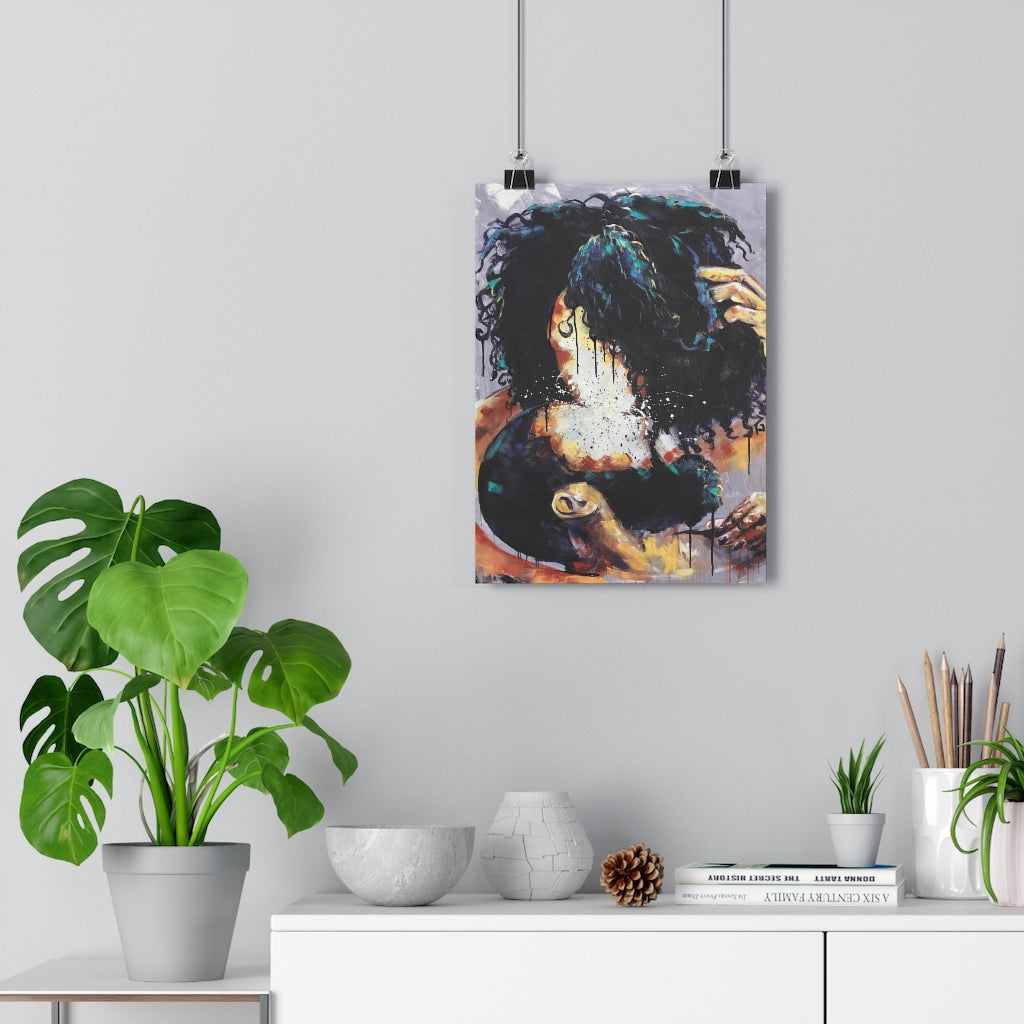 Naturally Black Love II Giclée Art Print