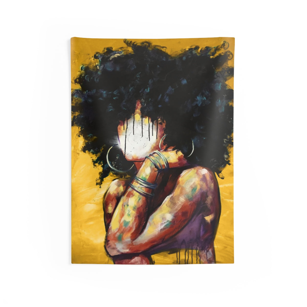 Naturally II GOLD Indoor Wall Tapestries