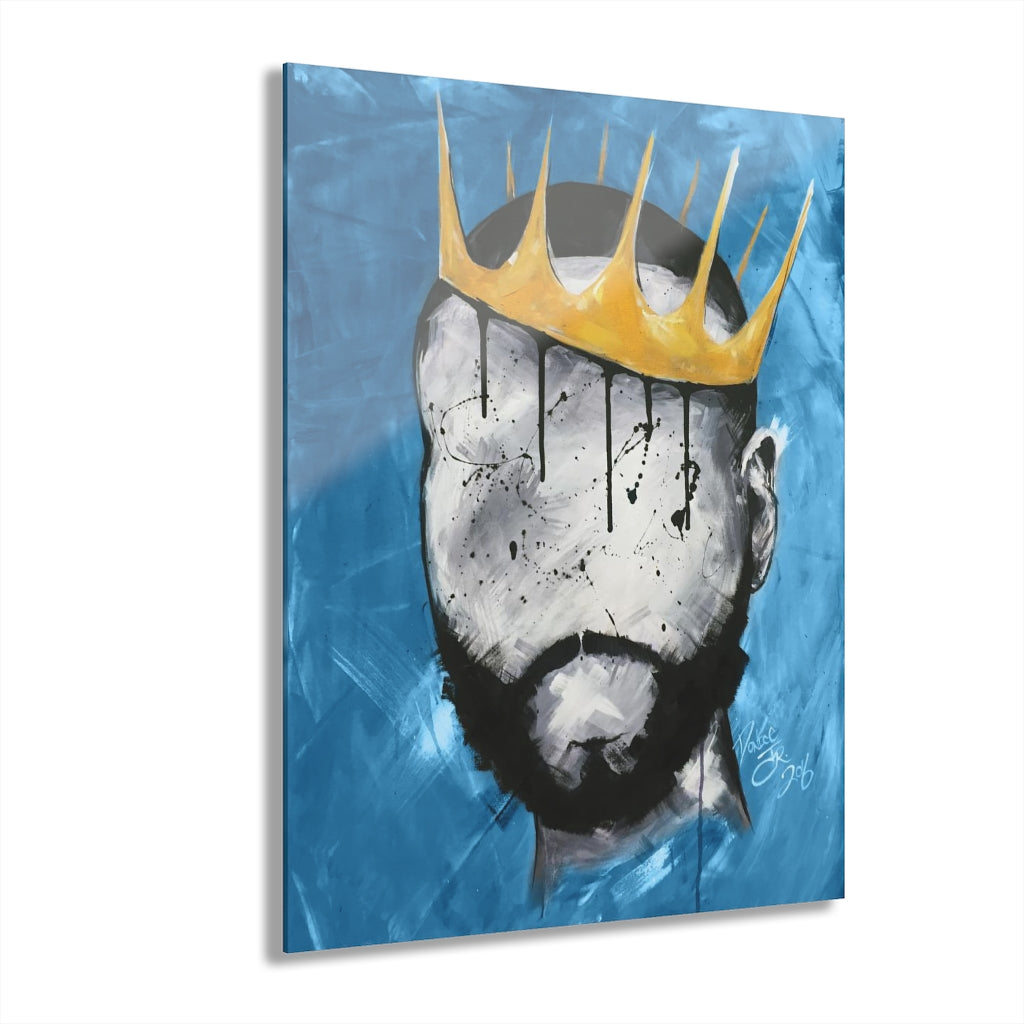 Naturally King Blue Acrylic Prints (French Cleat Hanging)