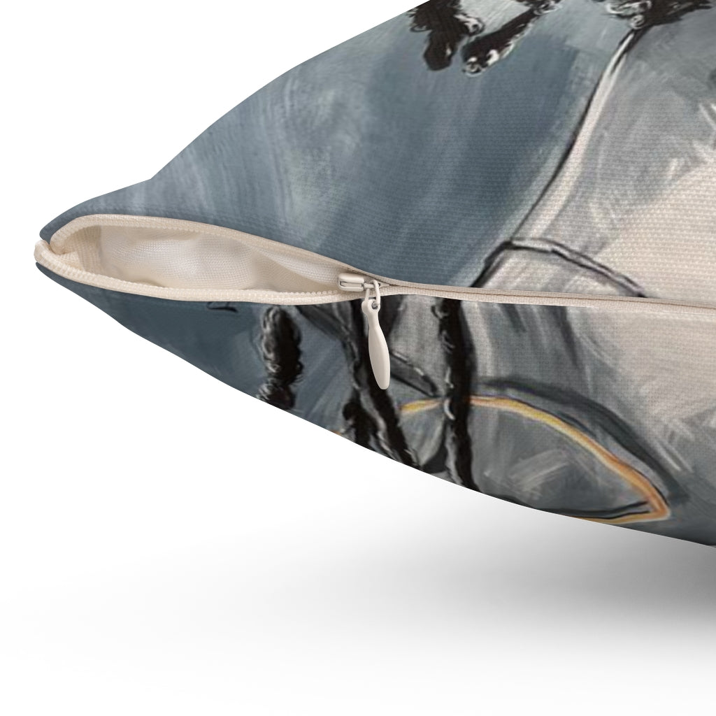 Naturally Queen XXIII Spun Polyester Square Pillow