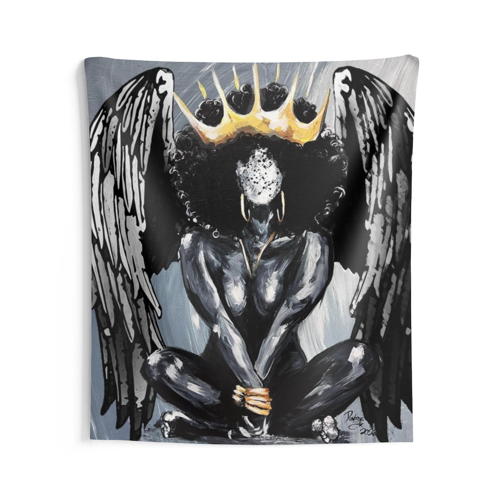 Naturally Queen XIX Angel Indoor Wall Tapestries
