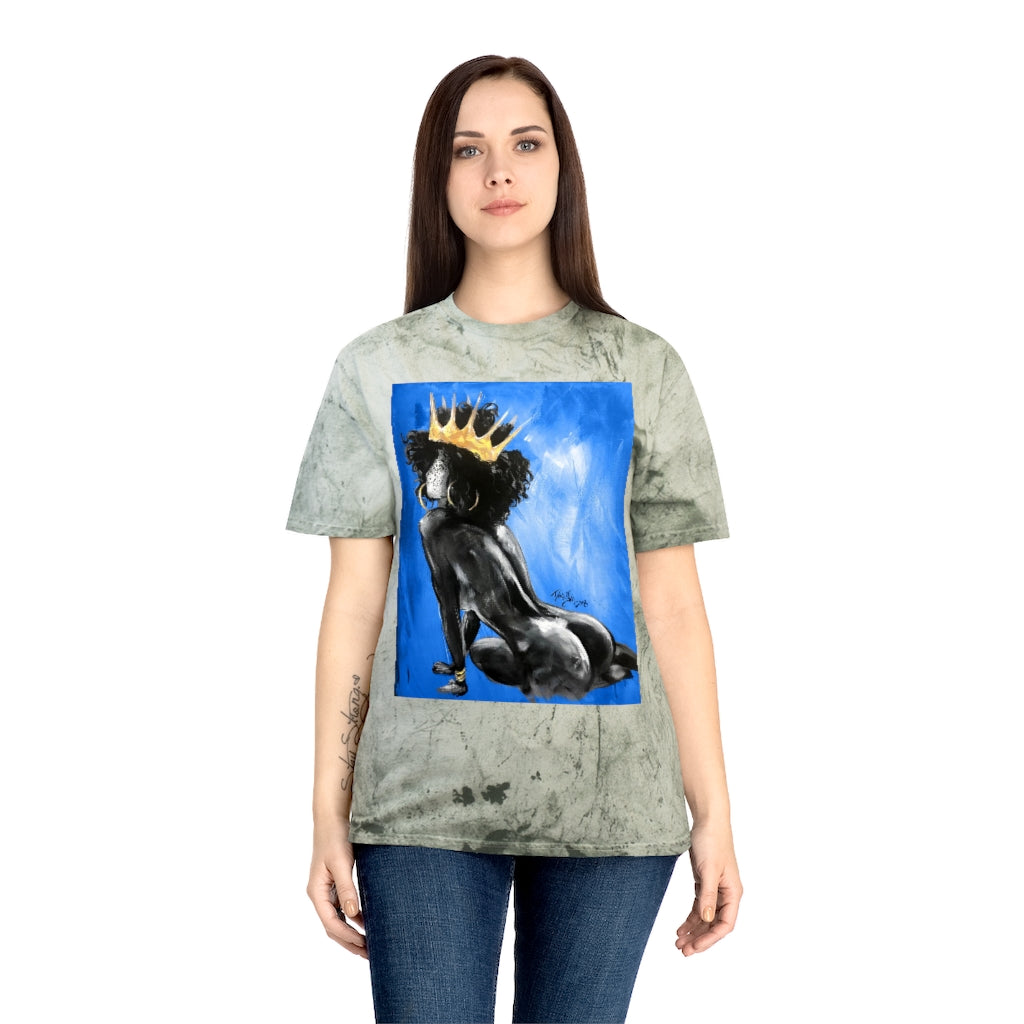 Naturally Queen VIII BLUE Unisex Color Blast T-Shirt