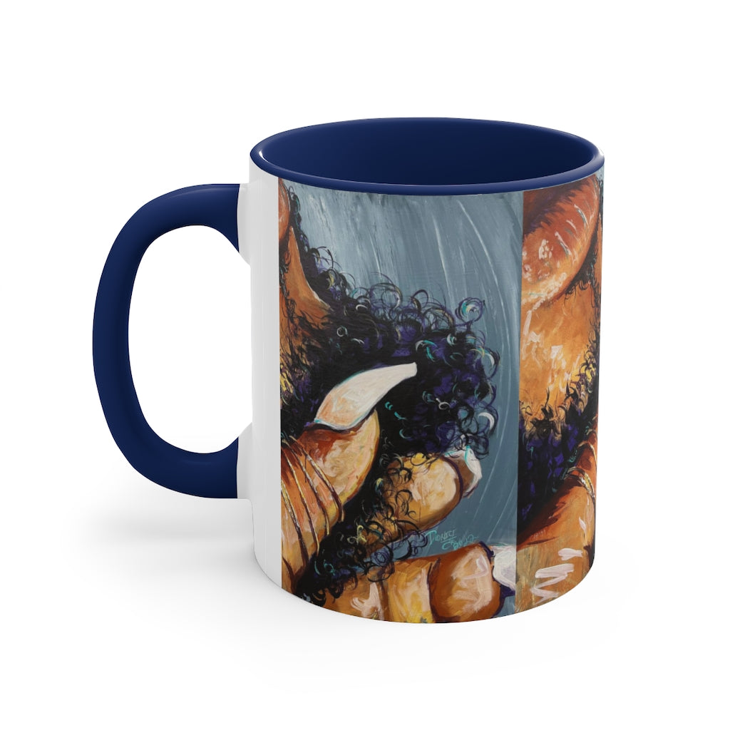 Naturally Black Love X Accent Coffee Mug, 11oz