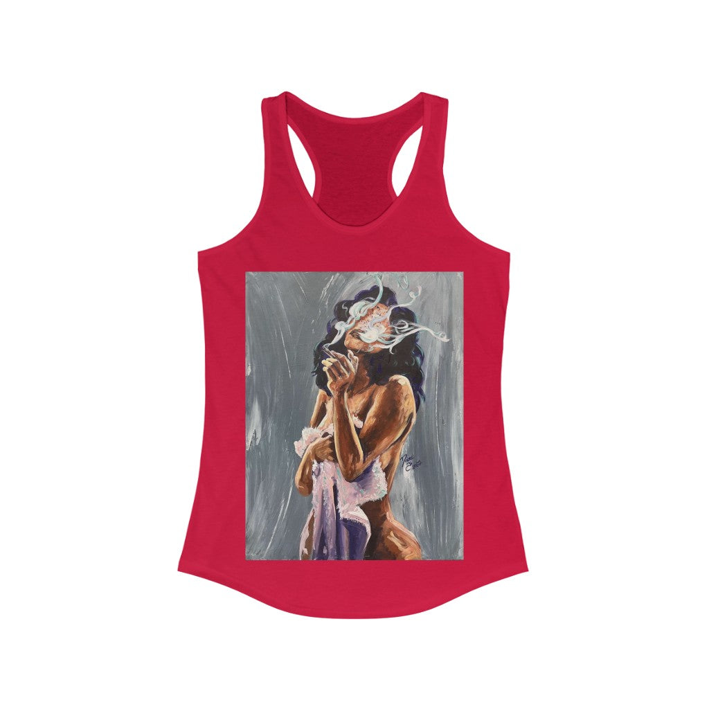 Naturally Dope I Women's Ideal Racerback Tank