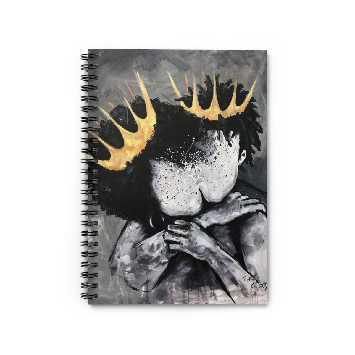 Naturally Royalty Spiral Notebook - Ruled Line