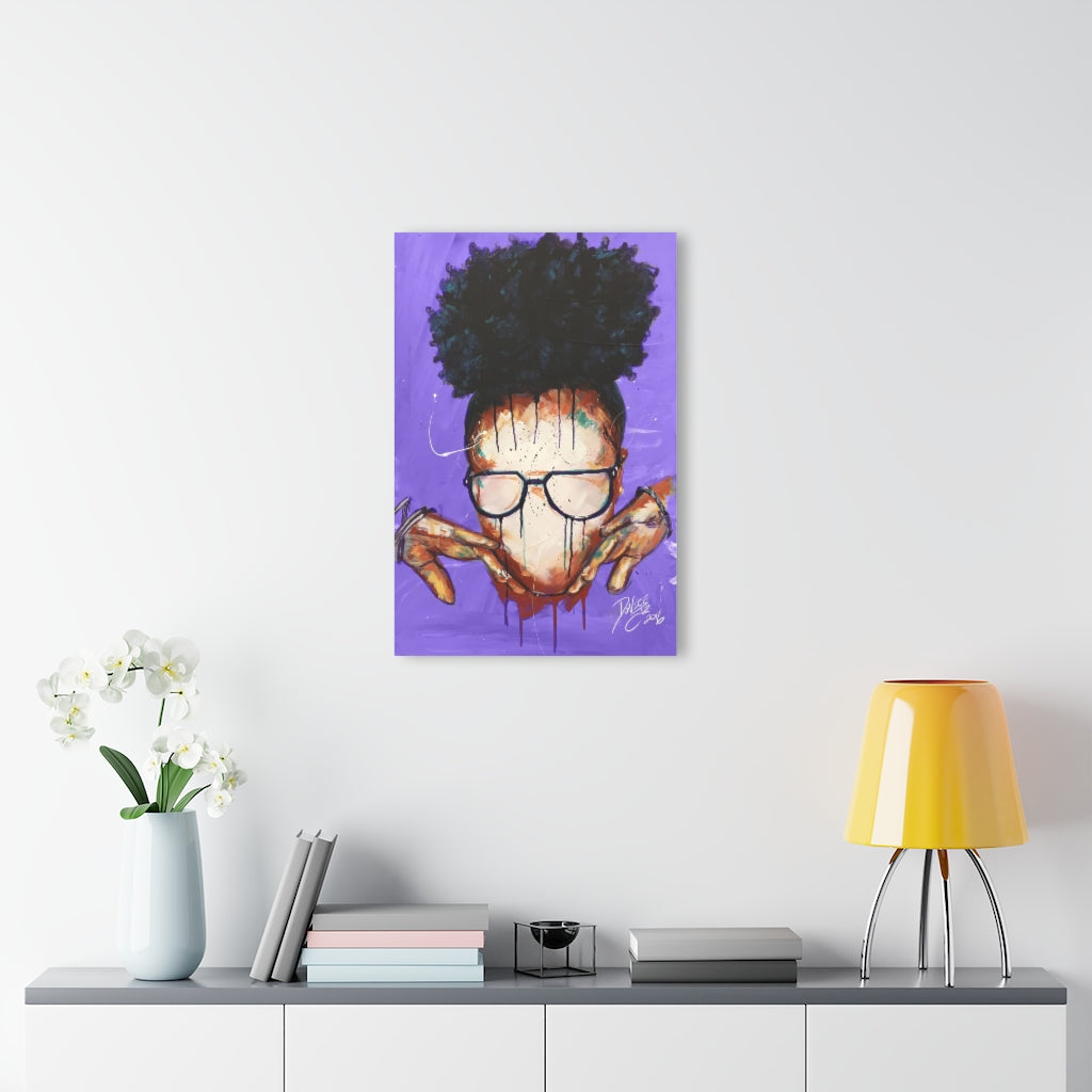 Naturally VIII PURPLE Acrylic Prints (French Cleat Hanging)