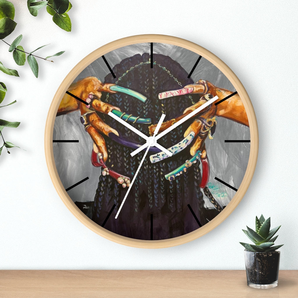 Naturally The Culture I Wall clock