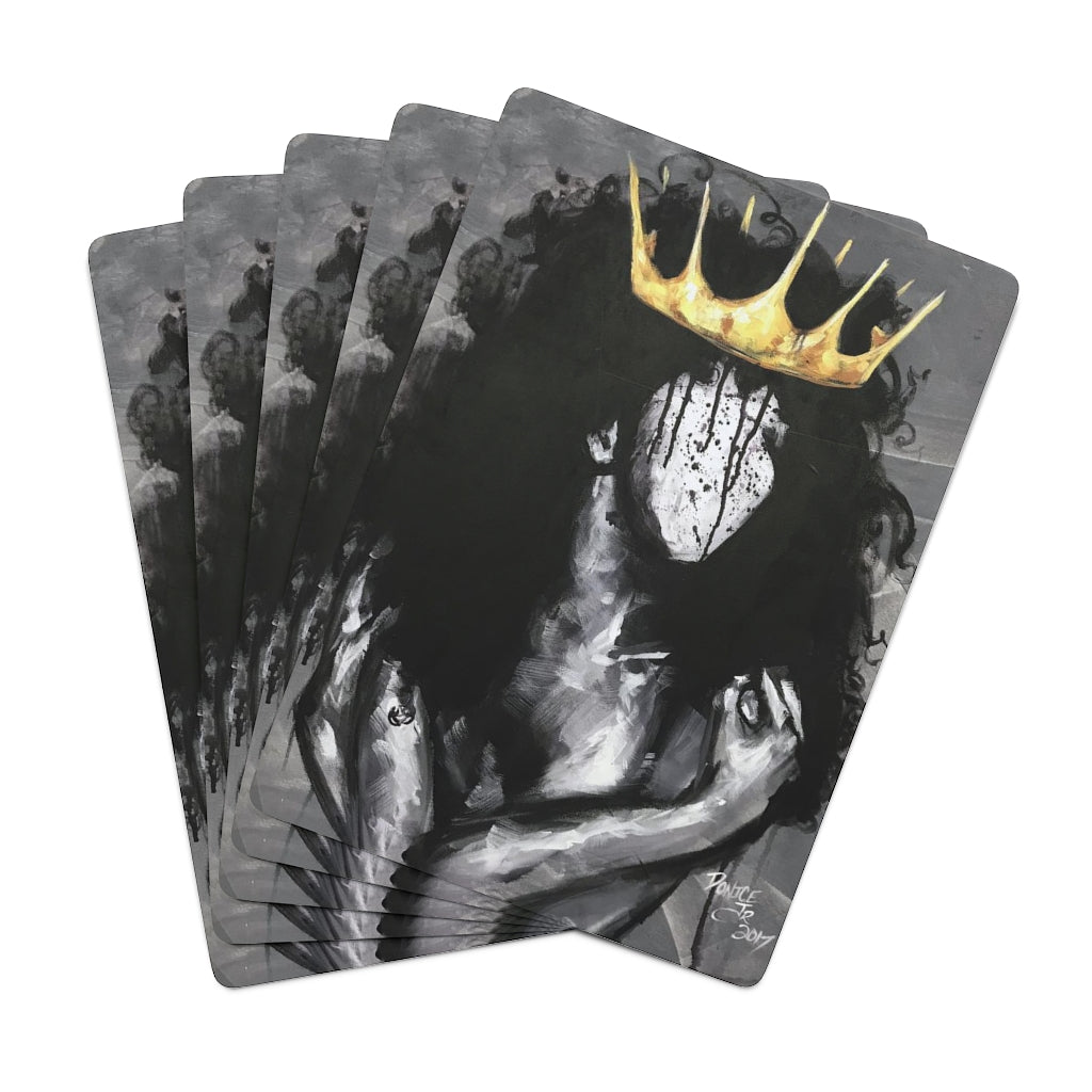 Naturally Queen III Custom Poker Cards