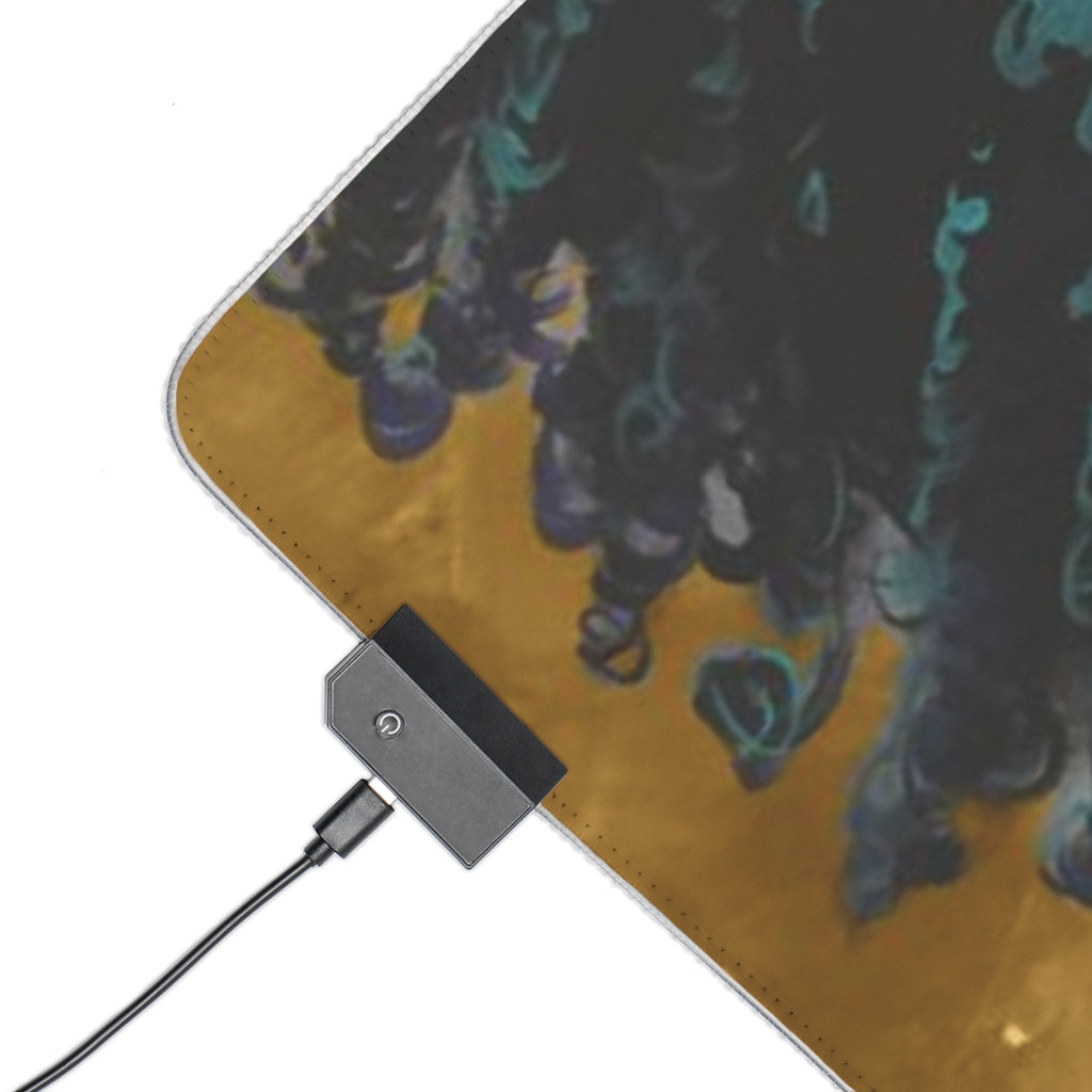 Naturally I GOLD LED Gaming Mouse Pad