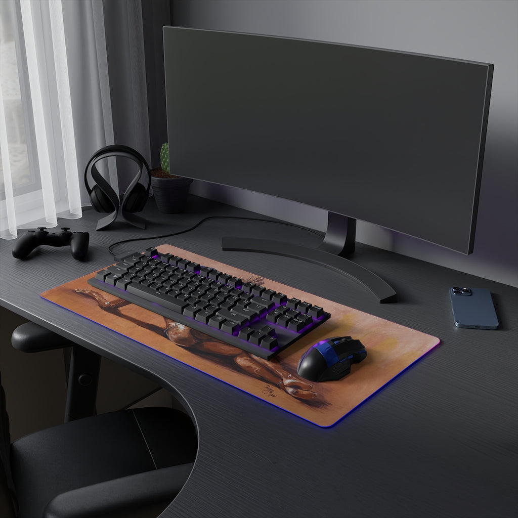 Naturally Nude II LED Gaming Mouse Pad