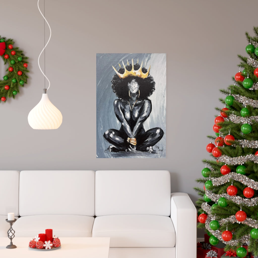 Naturally Queen XIX Premium Matte vertical posters
