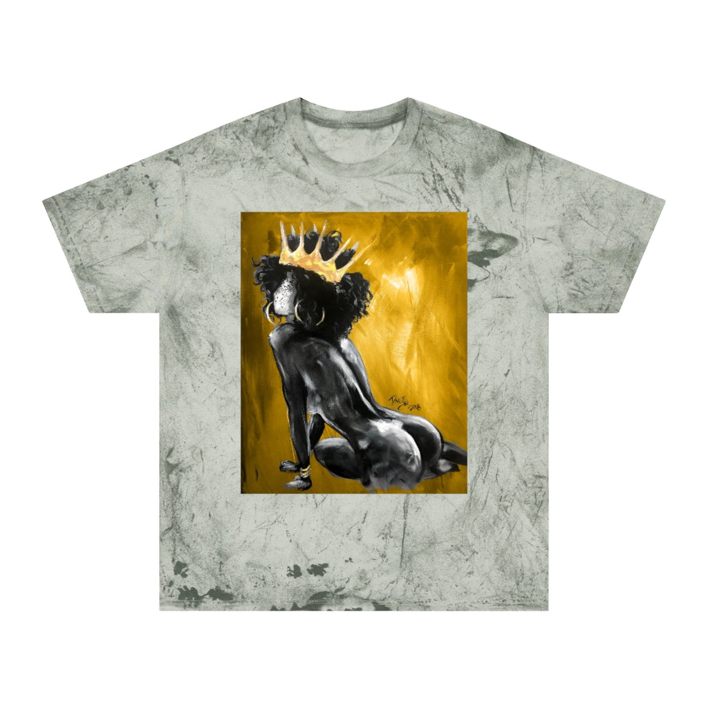 Naturally Queen VIII GOLD Unisex Color Blast T-Shirt