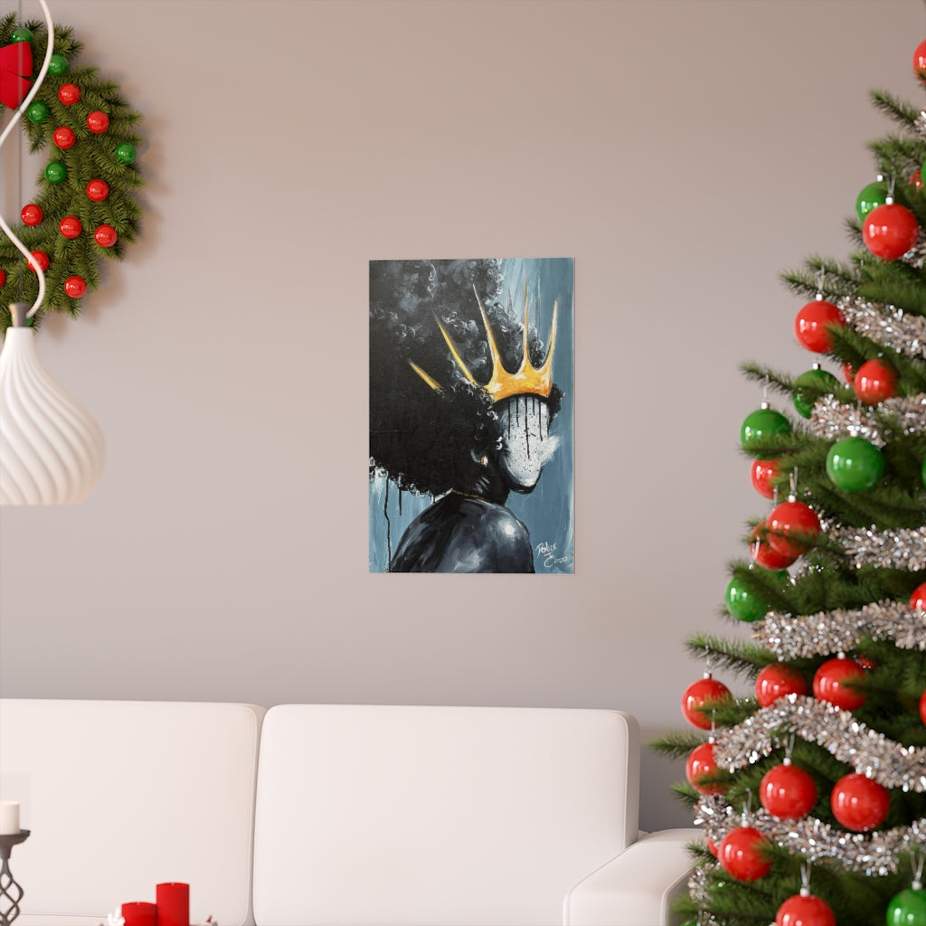 Naturally Queen XXV Premium Matte vertical posters
