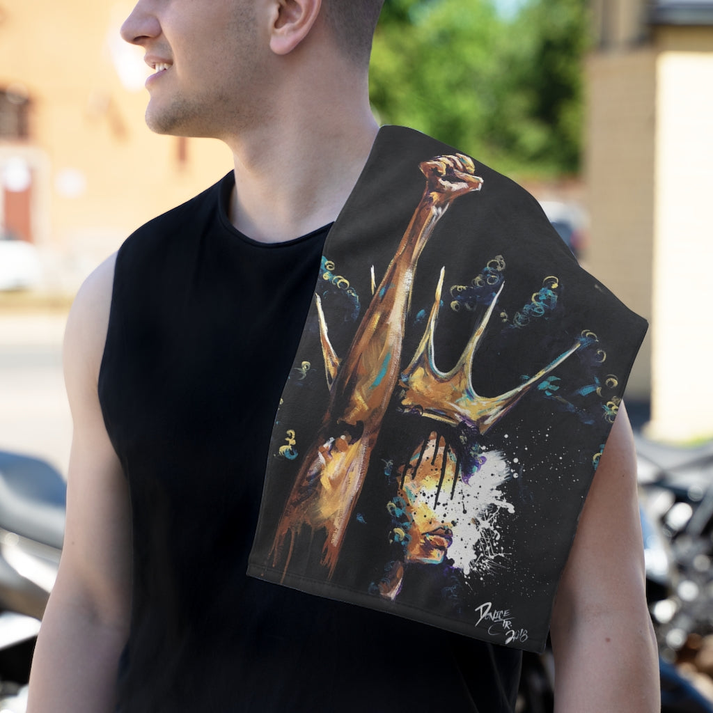 Naturally Queen Badu Rally Towel, 11x18