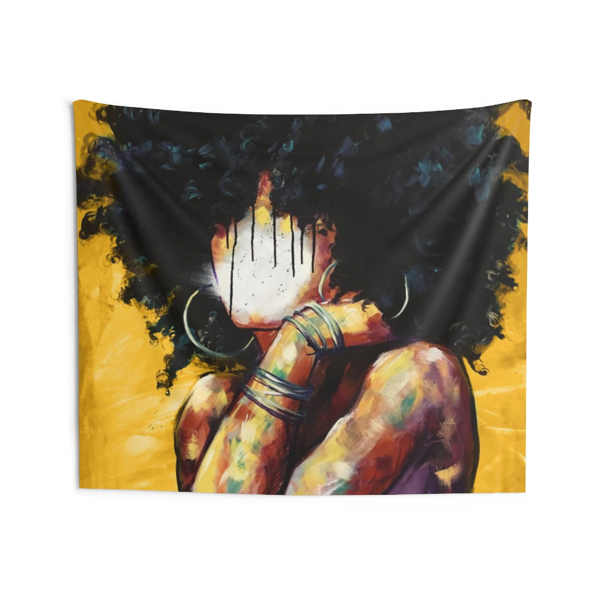 Naturally II GOLD Indoor Wall Tapestries