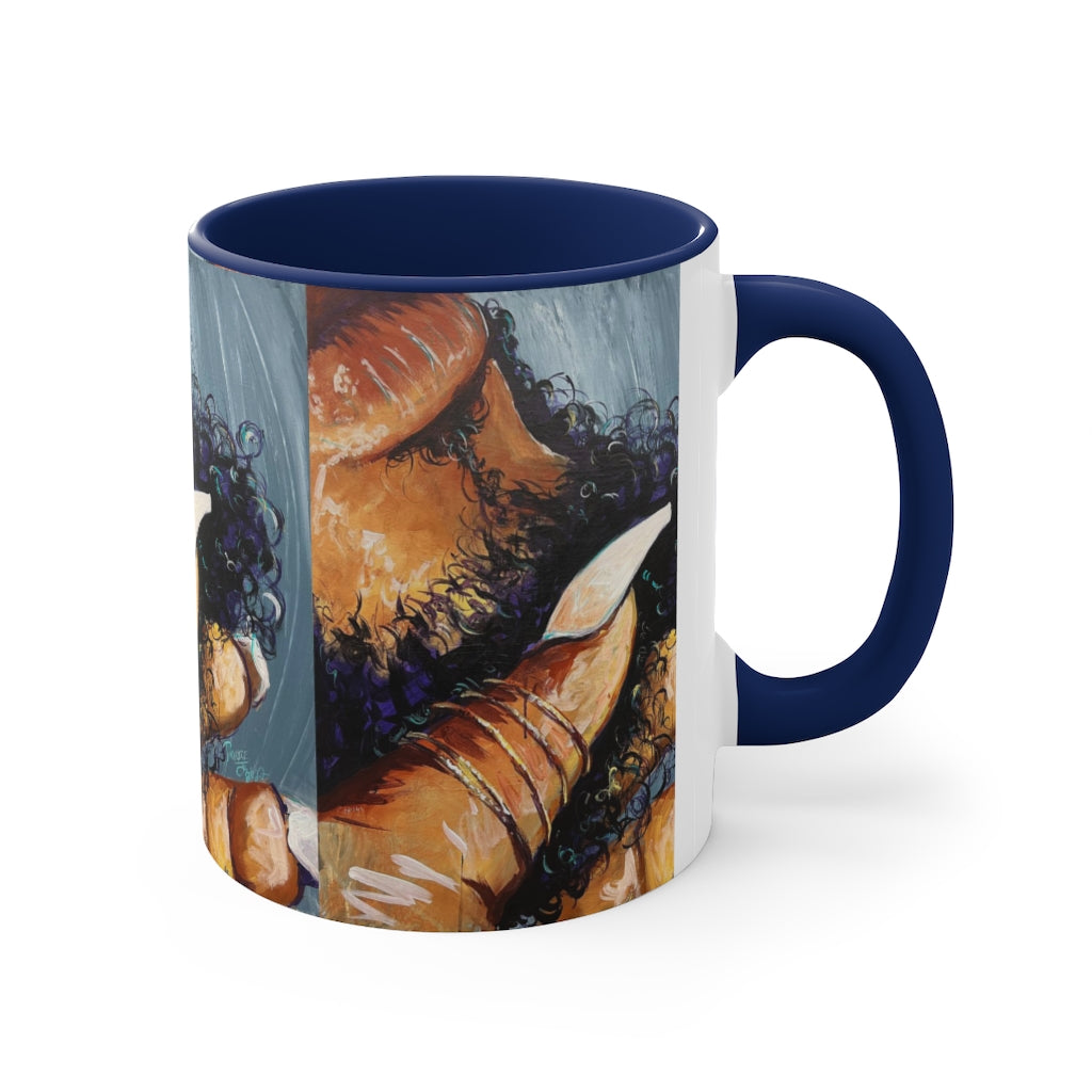 Naturally Black Love X Accent Coffee Mug, 11oz