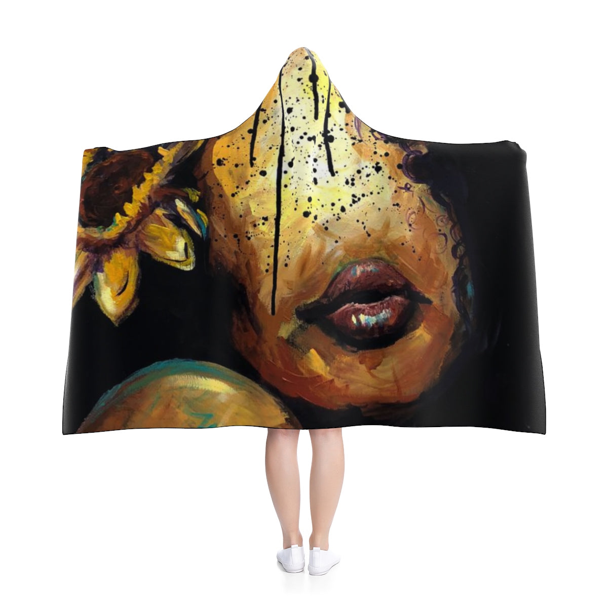 Naturally Vitoria Hooded Blanket