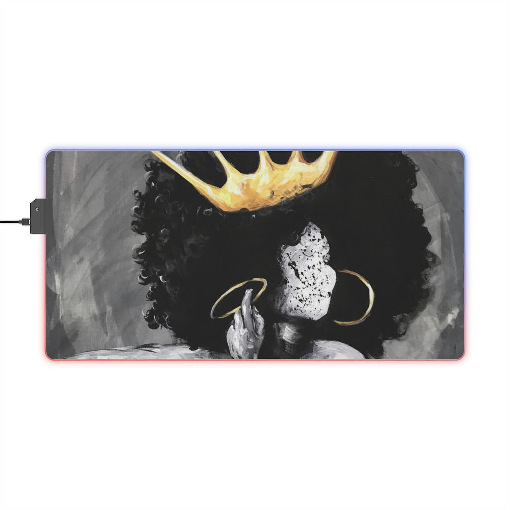 Naturally Queen VI LED Gaming Mouse Pad