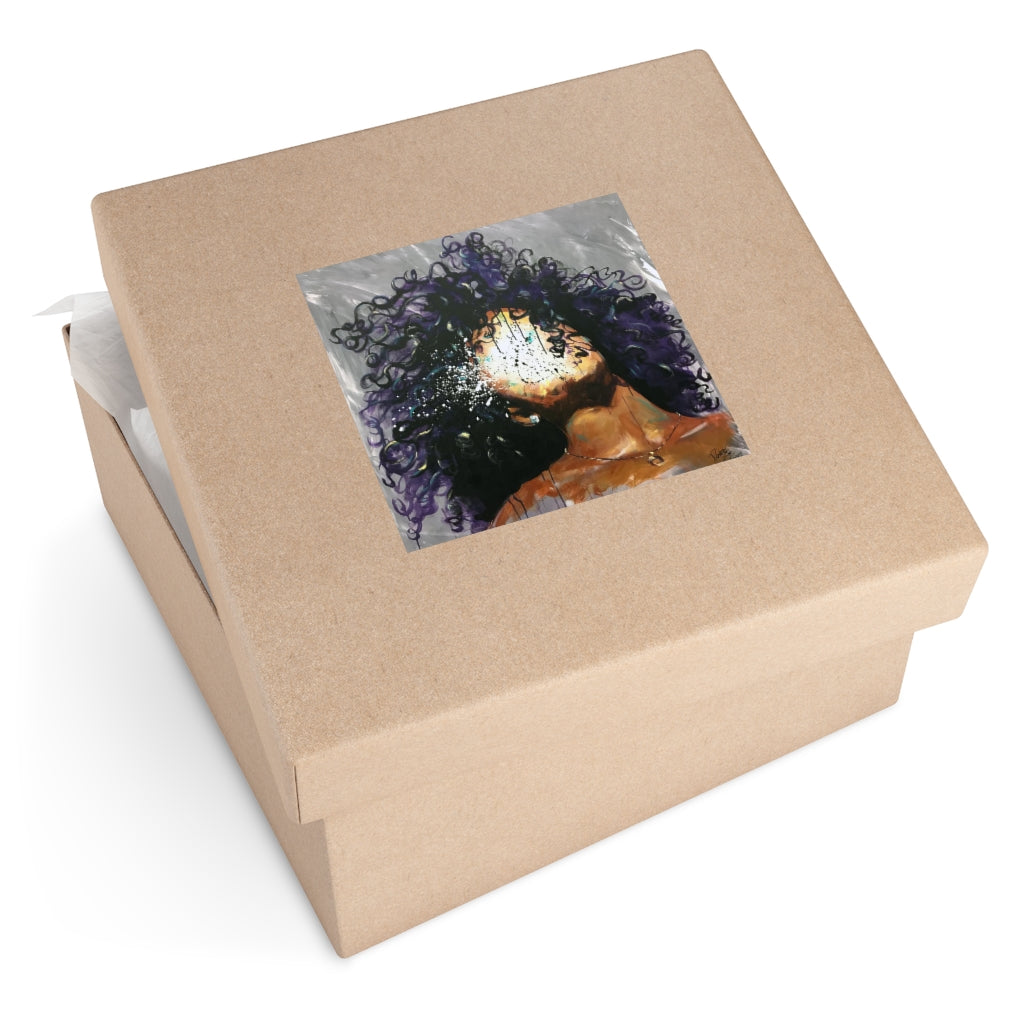 Naturally XXXVII Square Vinyl Stickers